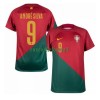 Maillot de Supporter Portugal Andre Silva 9 Domicile Coupe du Monde 2022 Pour Homme